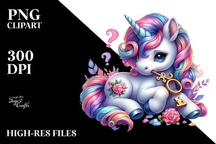 Unicorn Clipart Image 14