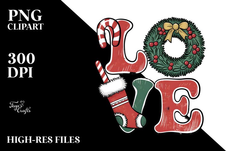 Christmas Sublimation|Clipart example image 1
