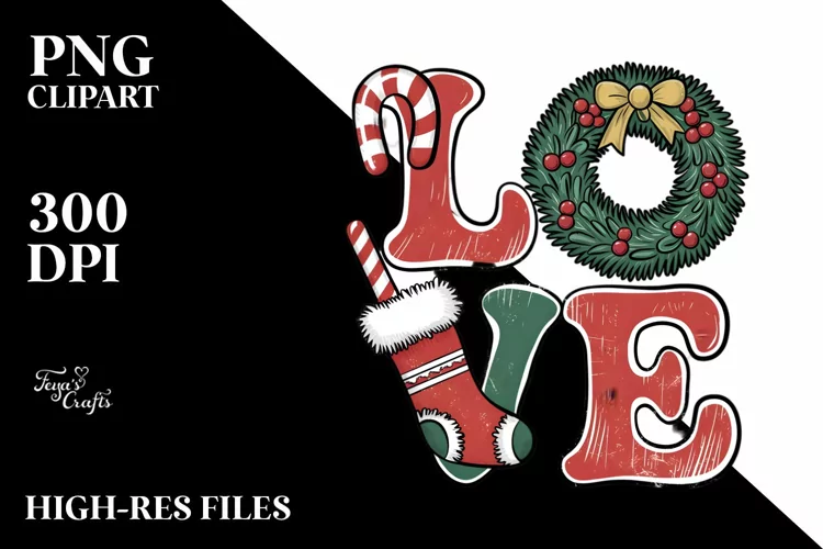 Christmas Sublimation|Clipart