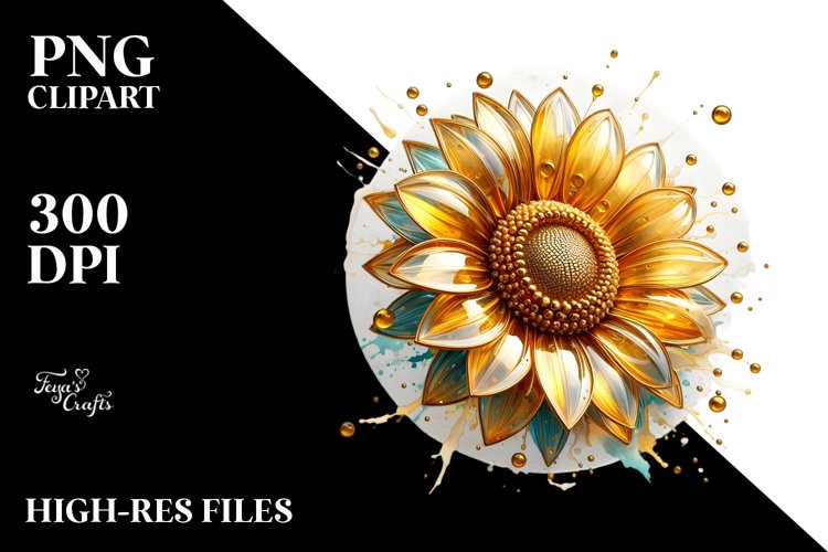 Sunflower Clipart Image 22