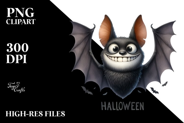 Halloween Bat Clipart Image 14