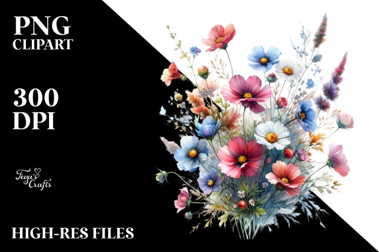 Easter Flowers Clipart Image 9