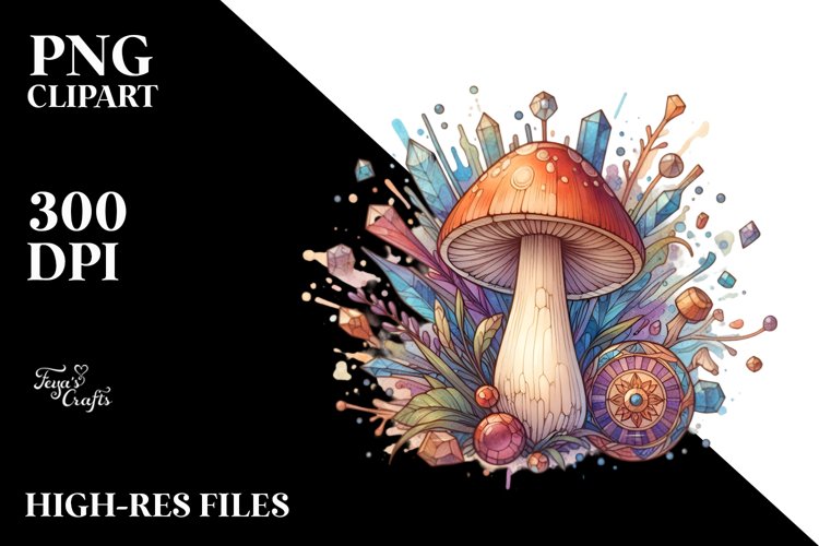 Mushroom Clipart Image 9