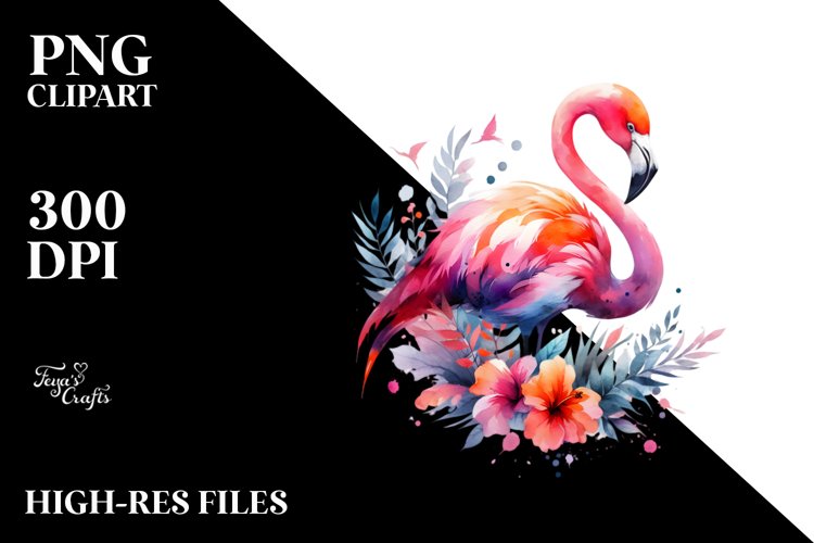 Flamingo Clipart Image 8