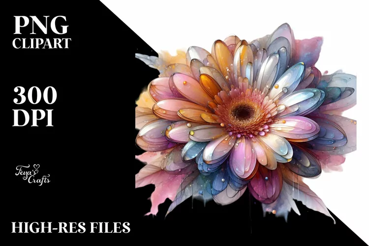 Vibrant Gerbera PNG