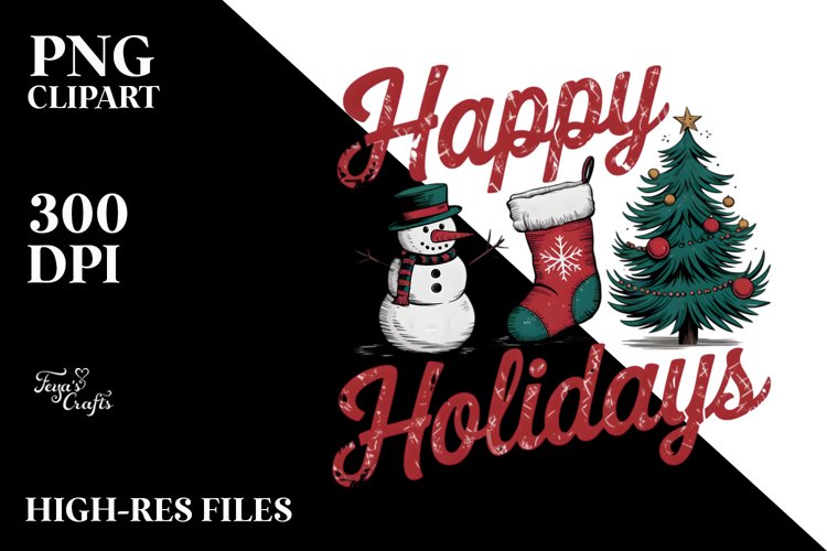 Christmas Sublimation|Clipart