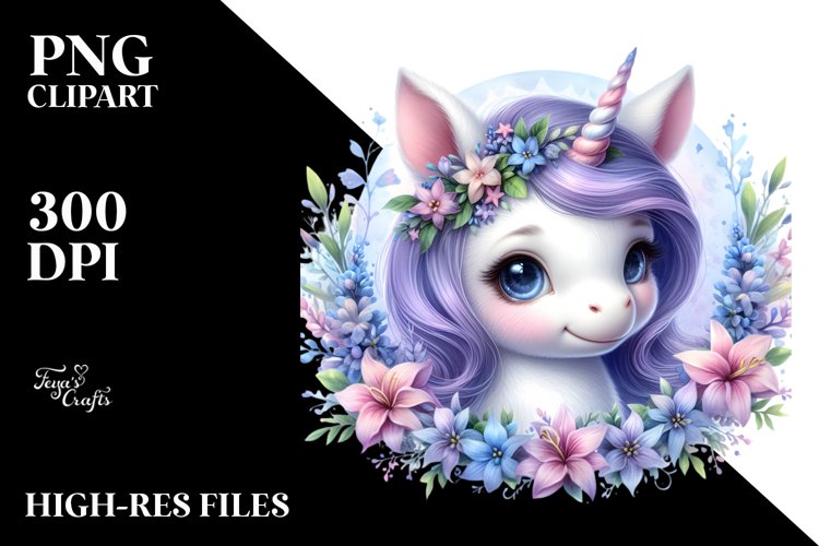 Unicorn Clipart Image 10