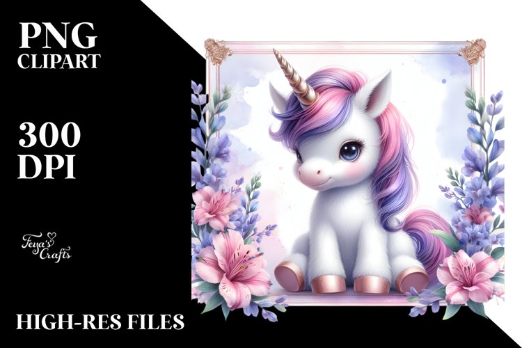 Unicorn Clipart Image 8