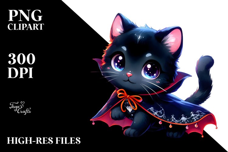 Black Cat Png Image 6