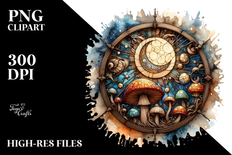 Mushroom Clipart Image 10