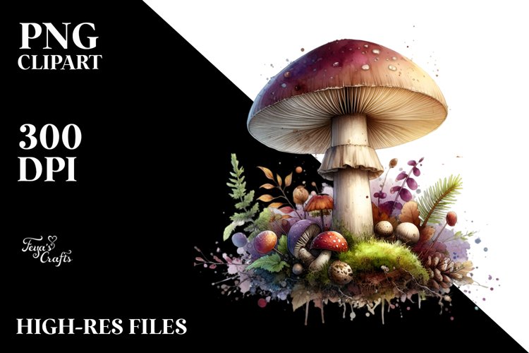 Mushroom Clipart Image 15