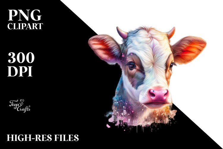 Cow Print Clipart Image 2