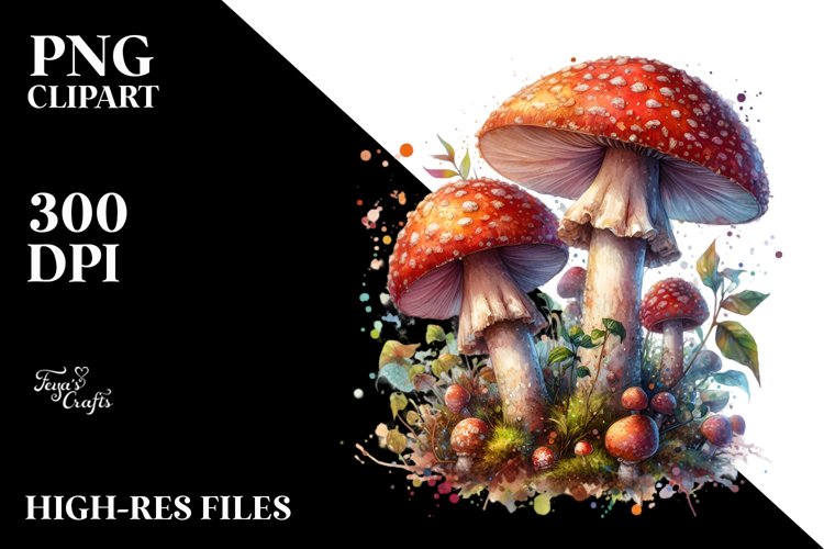 Mushroom Clipart Image 15