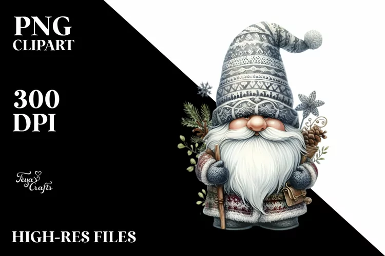 Detailed Winter Gnome