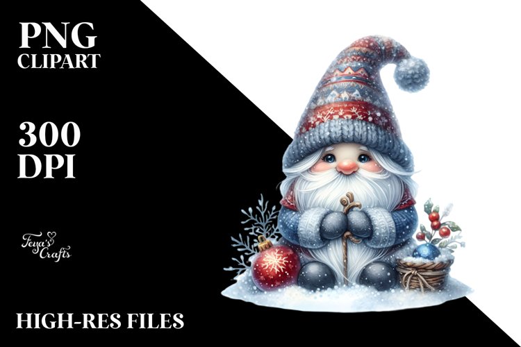 Detailed Winter Gnome