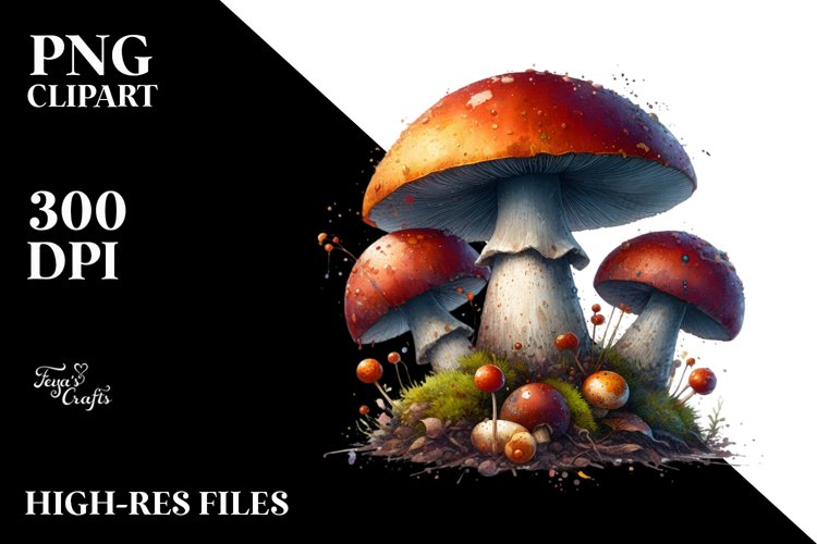 Mushroom Clipart Image 15
