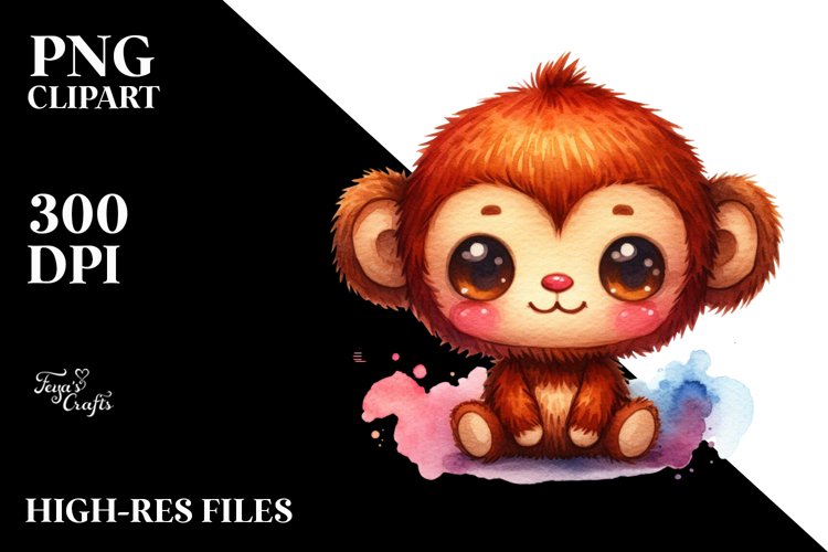 Monkey Clipart Image 8