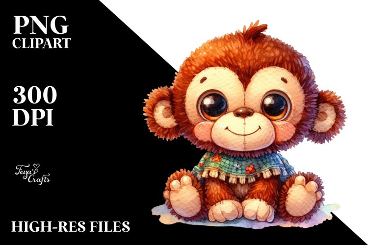Monkey Clipart Image 7
