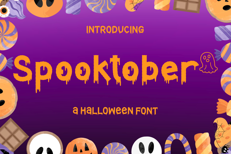 Spooktober - Halloween Font