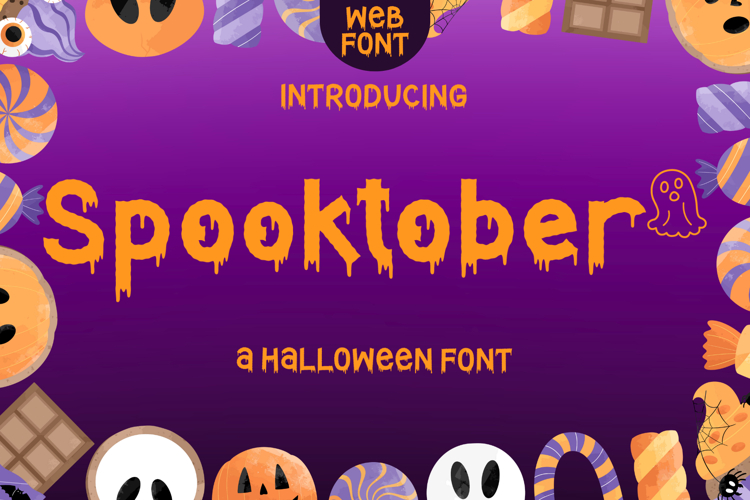 Spooktober - Halloween Font