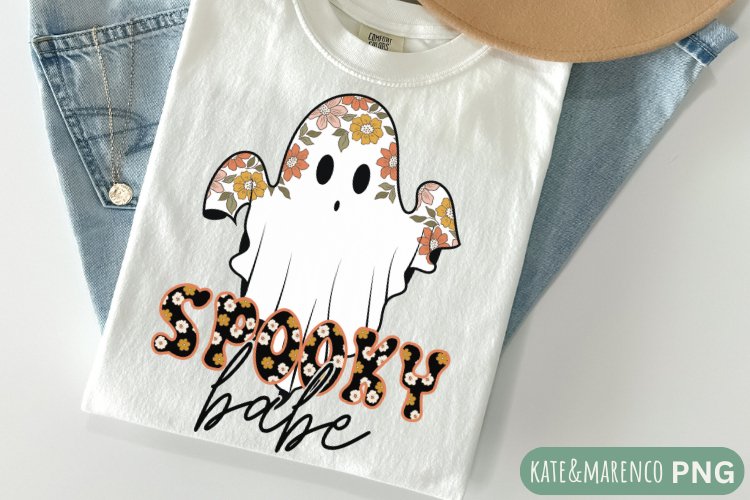 Kids Halloween PNG | Spooky Babe PNG | Halloween Sublimation