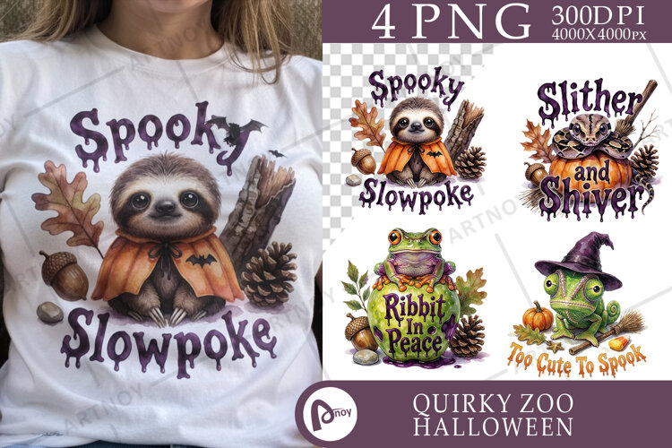 Big-Eyed Rainforest Animals Sublimation example image 1