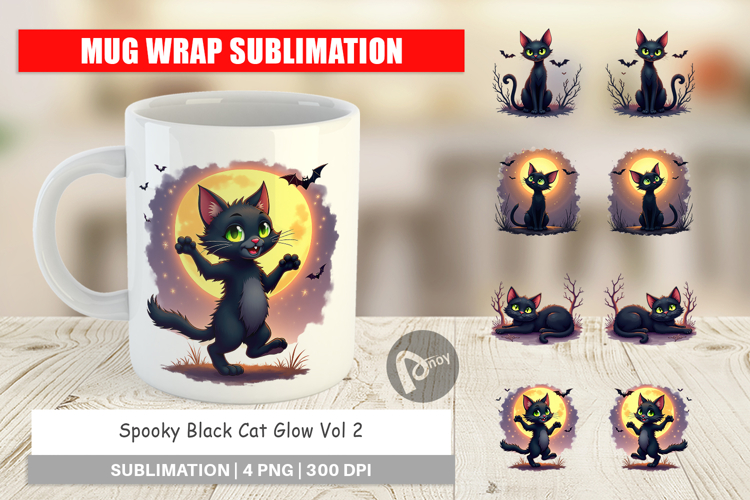 Halloween Cat Clipart Image 17