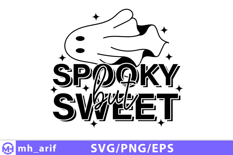 Spooky but Sweet Halloween SVG Design