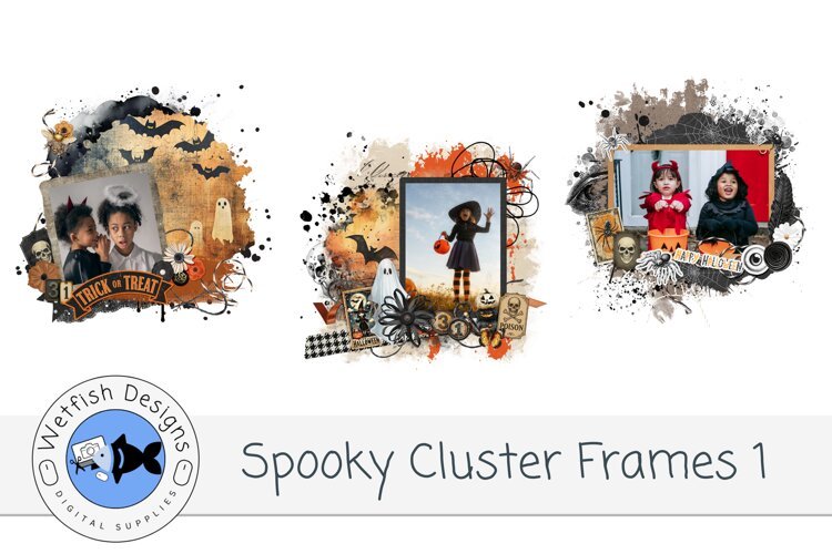 Spooky Cluster Frames 1 example image 1