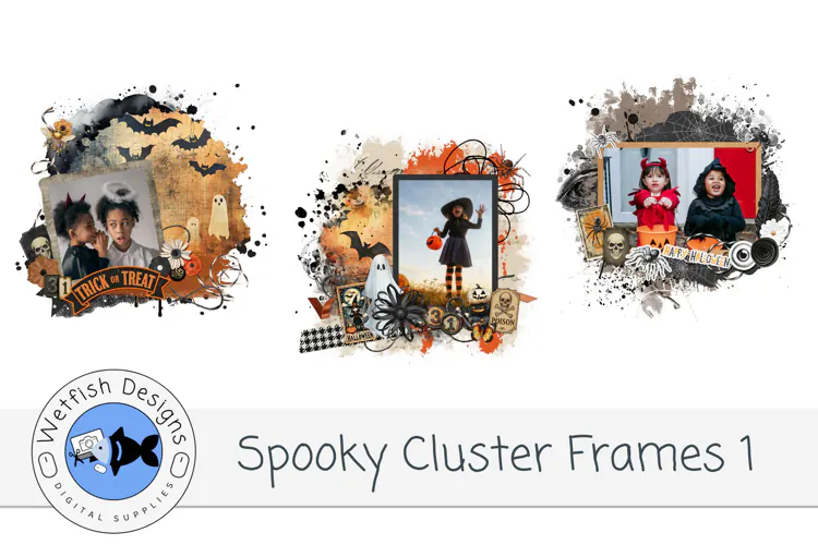 Spooky Cluster Frames 1