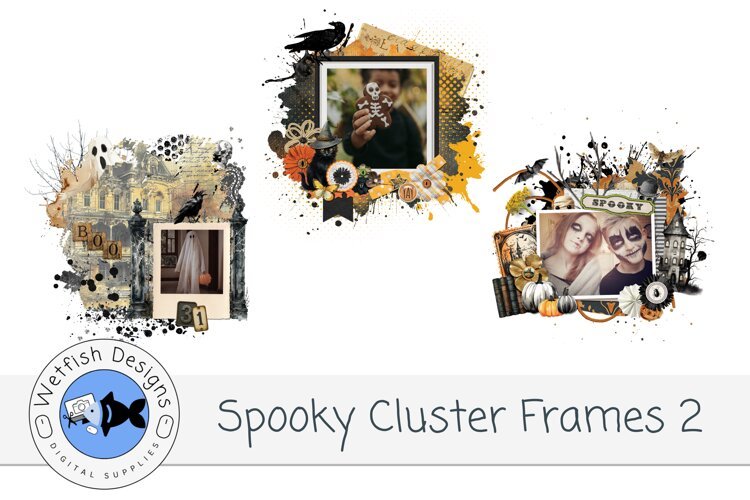 Spooky Cluster Frames 2 example image 1