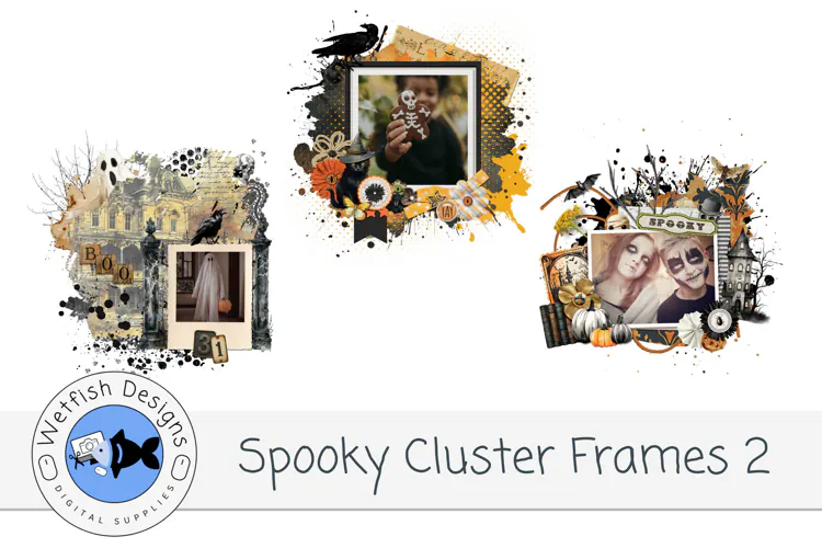 Spooky Cluster Frames 2
