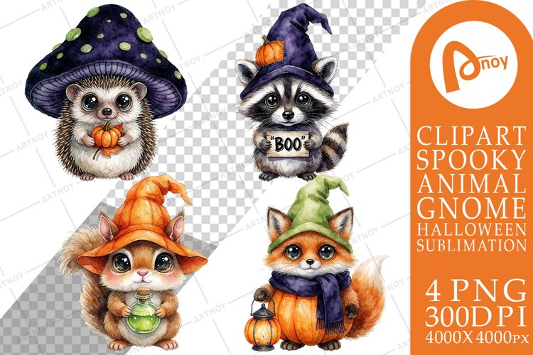 Forest Forager Gnomes Sublimation