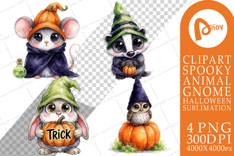 Forest Forager Gnomes Sublimation