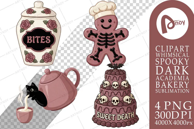 Spooky Gothic Sweets Sublimation