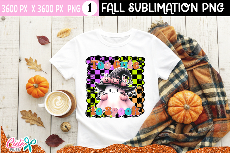 Spooky Halloween Ghost Sublimation PNG