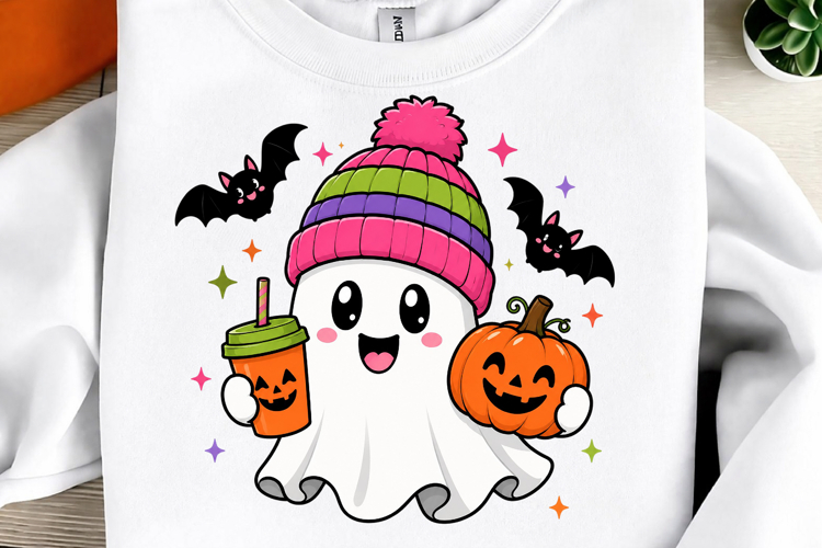 Spooky Halloween sublimation Design