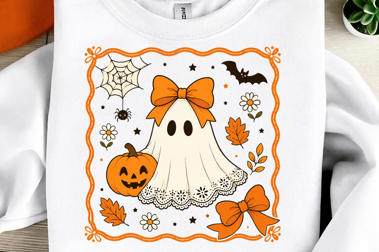 Spooky Halloween Sublimation Design