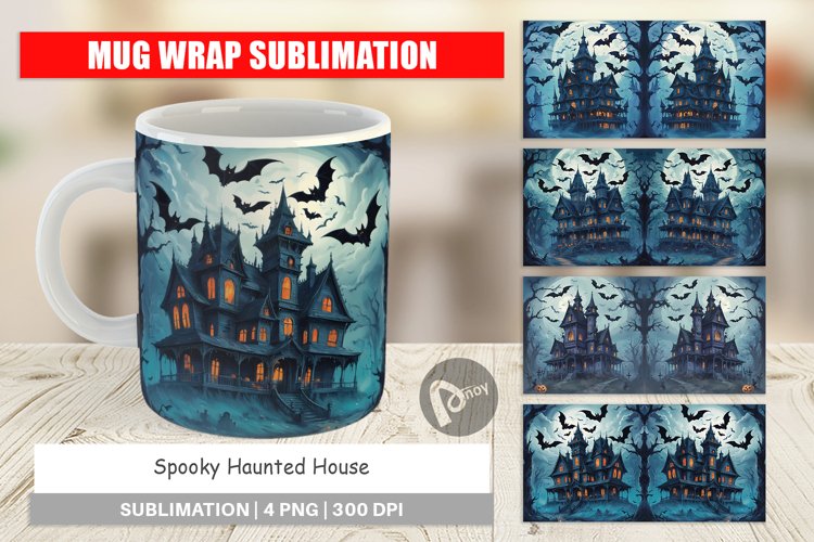 Haunted House Clipart Image 9