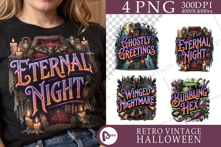 Haunted Retro Sublimation example image 1