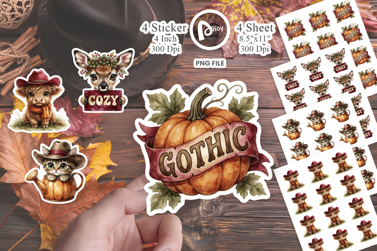 Homestead Harvest Animals Sticker