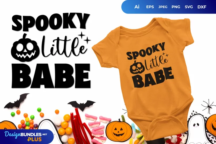 Spooky Little Babe SVG