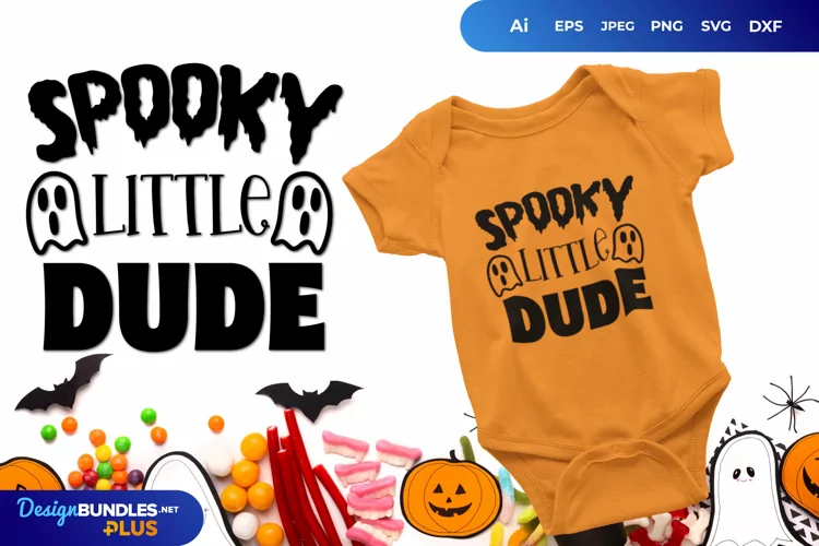Spooky Little Dude SVG
