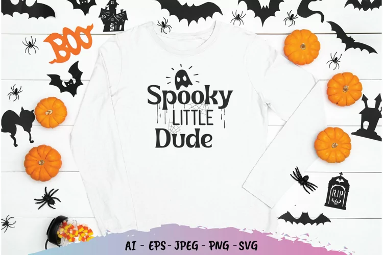 Spooky Little Dude SVG