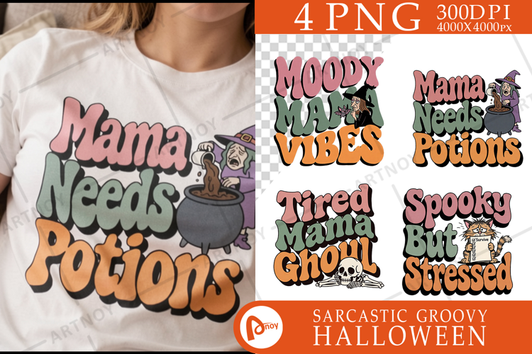 Spooky Mama Chaos Sublimation