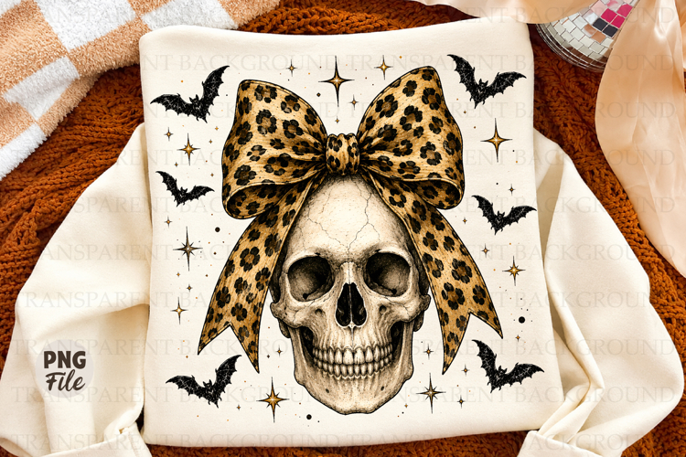 Spooky Mama Social Club Png, Coquette Bow Halloween Png