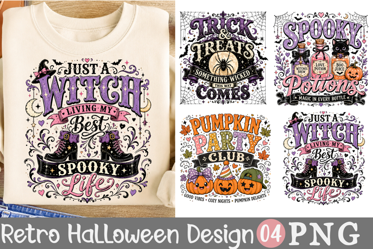 Spooky Potions Sublimation, Pumpkin Party Club PNG