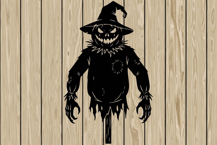 Scarecrow Silhouette Image 13