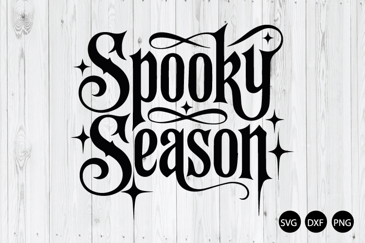Spooky Season SVG, Spooky Vibes SVG, Halloween SVG