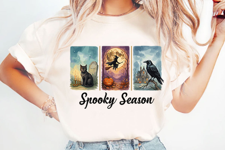 Spooky Season Colorful Halloween PNG Designs